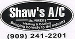 Shaw's A/C logo