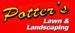 Potter's Lawn & Landscaping logo