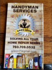 Avatar for Greg Leon Handyman Service - Unlicensed Contractor