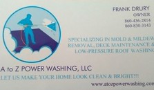 A TO Z Power Washing, LLC logo