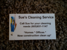Sue's Cleaning Service logo
