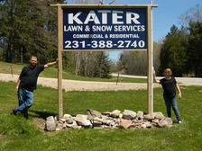 Kater Lawn and Snow logo