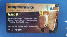 Logo for Handyman Dan Hudson Valley