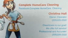 Complete HomeCare Cleaning Service logo