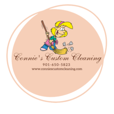 Logo for Connie's Custom Cleaning