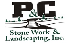 P&C Stone Work and Landscaping logo