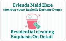 Logo for Friends Maid Here