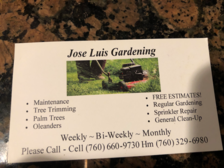 Logo for Joseluis Mendez Gardening