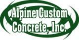 Alpine Custom Concrete, Inc. logo