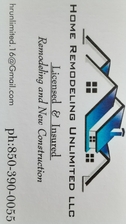 Logo for Home Remodeling Unlimited, LLC