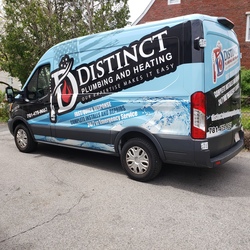 Distinct Plumbing, Heating and Gas Fitting logo