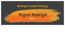 Logo for Madrigal Custom Paint - An Unlicensed Contractor
