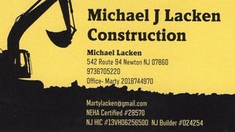 Michael J Lacken Construction logo