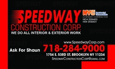Speedway Construction Corp logo