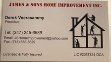James & Sons Home Improvement, Inc. logo