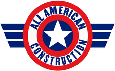Logo for All American Construction, LLC
