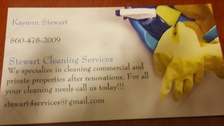 Logo for Stewart Cleaning Services