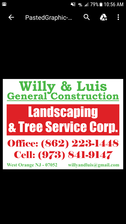 Willy & Luis General Construction, Landscaping and Tree Service Corp. logo