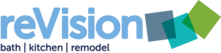Logo for ReVision Kitchen and Bath Remodeling