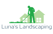 Luna's Landscaping logo