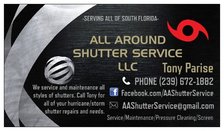 Avatar for All Around Shutter Service