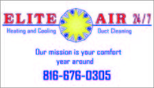 Logo for Elite-Air Heating and Cooling