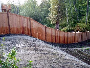 6' Cedar Fence Pictures and Photos