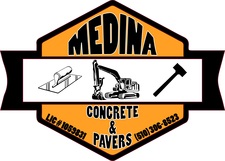 Logo for MEDINA CONCRETE & PAVERS