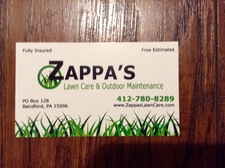 Avatar for Zappa's Lawn Care