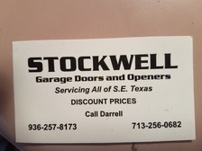Logo for Stockwell Garage Doors