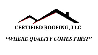 Certified Roofing, LLC logo