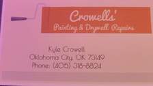 Logo for Crowells Painting & Drywall Repairs