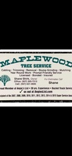 Logo for Maplewood Tree Service