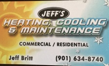 Jeff's Heating, Cooling & Maintenance logo