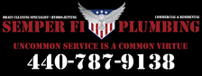 Logo for Semper Fi Plumbing