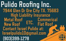 Logo for Pulido Roofing