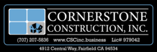 Cornerstone Construction, Inc. logo