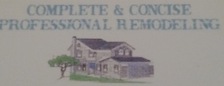Logo for Complete & Concise Professional Remodeling