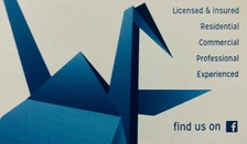 Logo for Paper Crane Cleaning, LLC