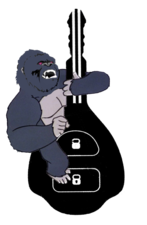 Logo for Key Kong Locksmith
