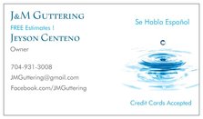 J&M Guttering logo