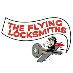 The Flying Locksmiths of New Orleans logo