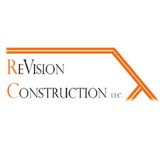 Logo for Revision Construction, LLC