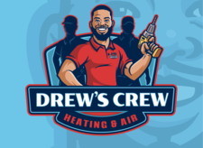 Drew's Crew Heating and Air logo