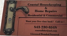 Logo for Coastal Housekeeping & Home Repairs, LLC