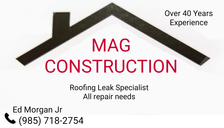 Logo for MAG Construction
