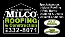 Milco Roofing & Construction logo