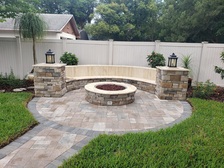 Logo for Blessed Brick Installation Corp.