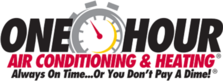 Pitzer's One Hour Air Conditioning and Heating logo