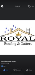 Royal Roofing & Gutters, Inc. logo